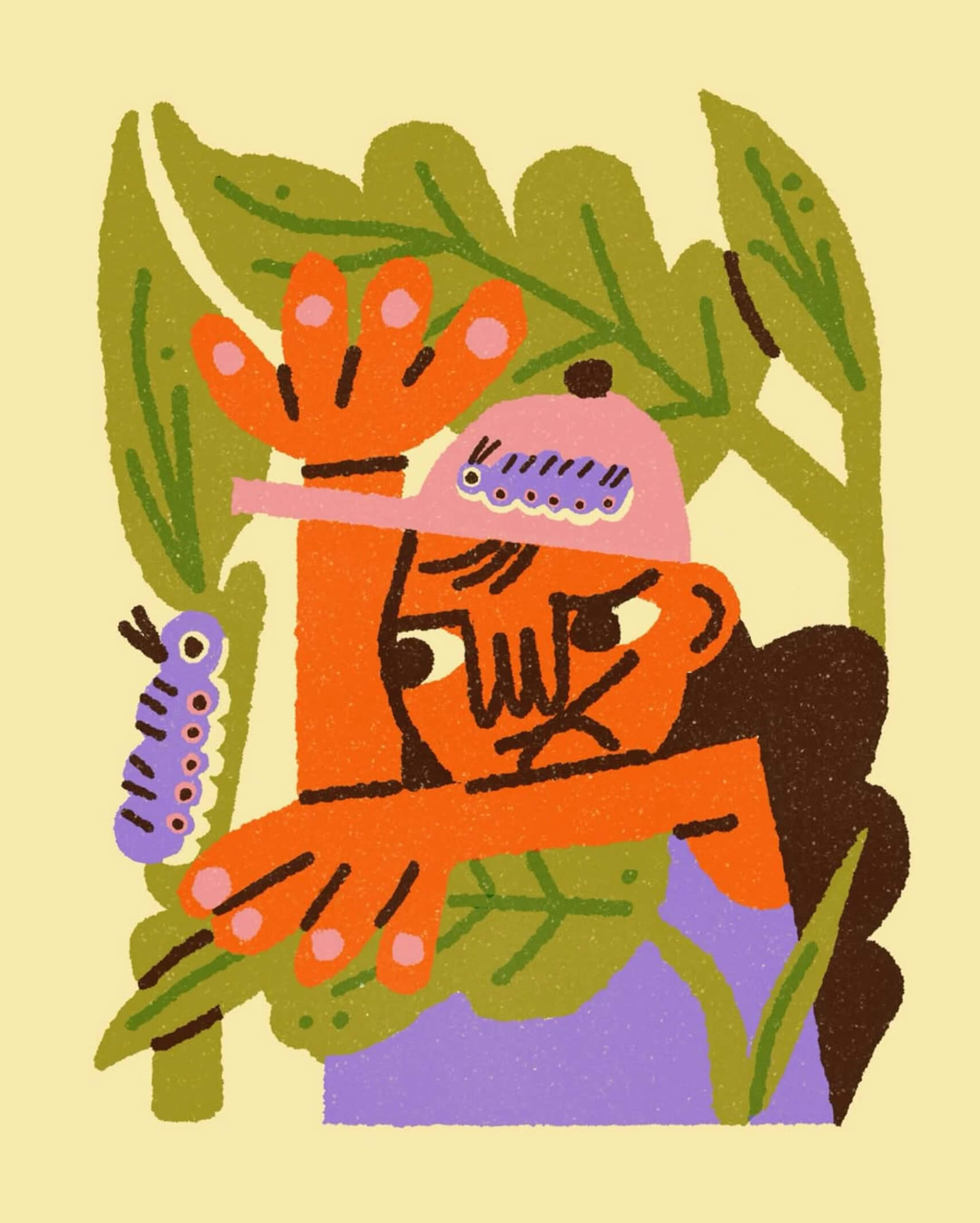 tawsh - Caterpillar hunter